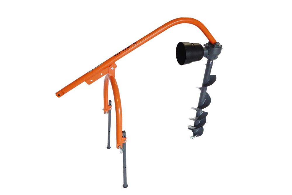 Erdbohrer HPHD 6" GEOGRASS + Zapfwelle
