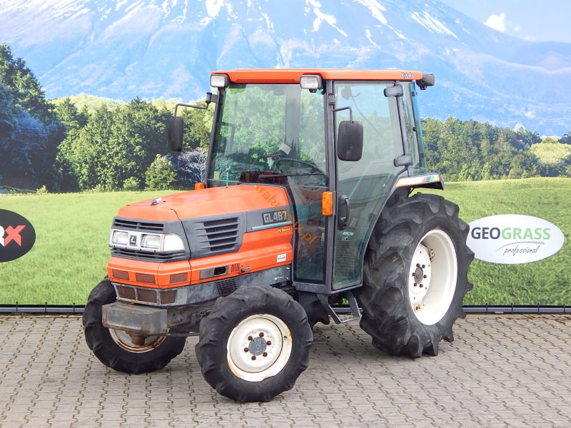 Kubota, model GL467, nr. ramy: 32095 4WD+KABINA