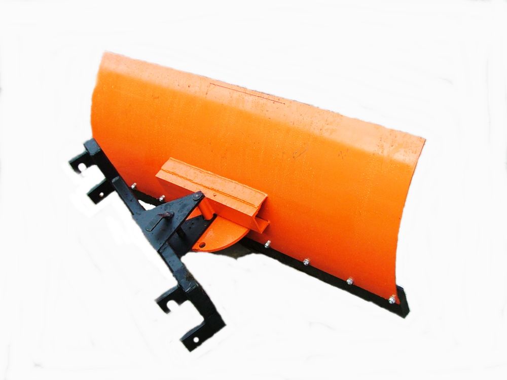 Schneepflugschar an Frontlader montiert 130 cm