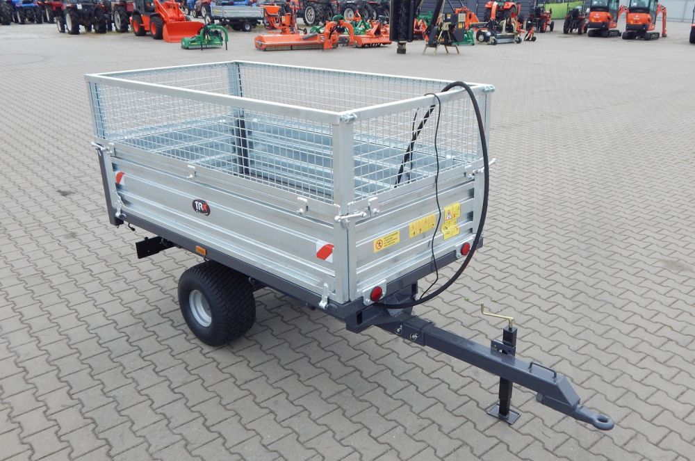 Przyczepa 1500 TRX+ kiper 109x215x40+41cm
