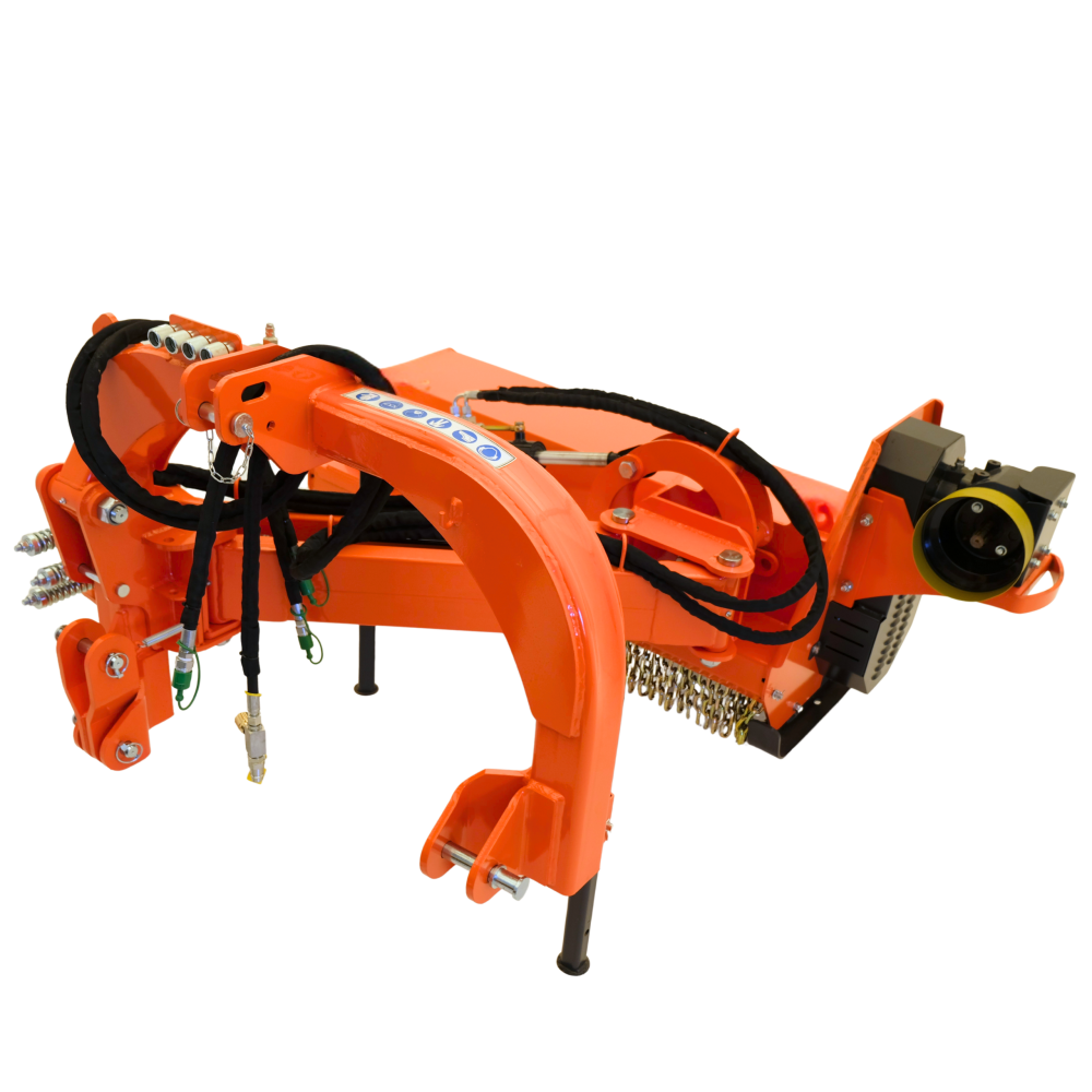 Schlegelmulcher mit Ausleger AGF 140 mit Ventilen GEOGRASS