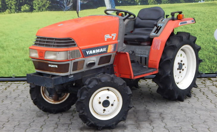 Yanmar, model F-7D, nr. ramy: 010717 4WD